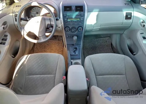 2009 Toyota Corolla Base z USA, uszkodzony, nr VIN JTDBL40E69J019758